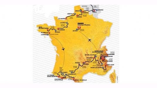 Le tour de France à l'honneur